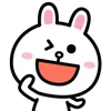 Стикер 6 Cony Bunny Emoji