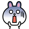 Стикер 22 Cony Bunny Emoji