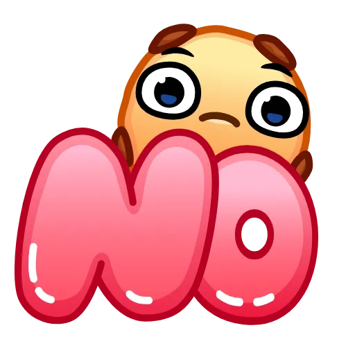 Стикер 30 Cookie Emoji