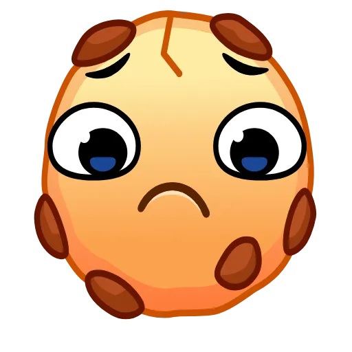 Стикер 22 Cookie Emoji