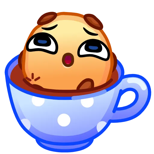 Стикер 24 Cookie Emoji