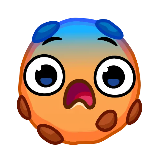 Стикер 8 Cookie Emoji