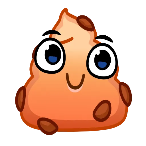 Стикер 11 Cookie Emoji