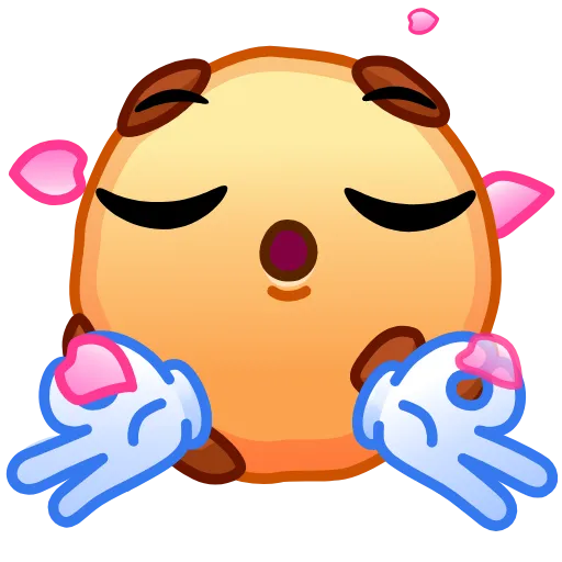 Стикер 35 Cookie Emoji