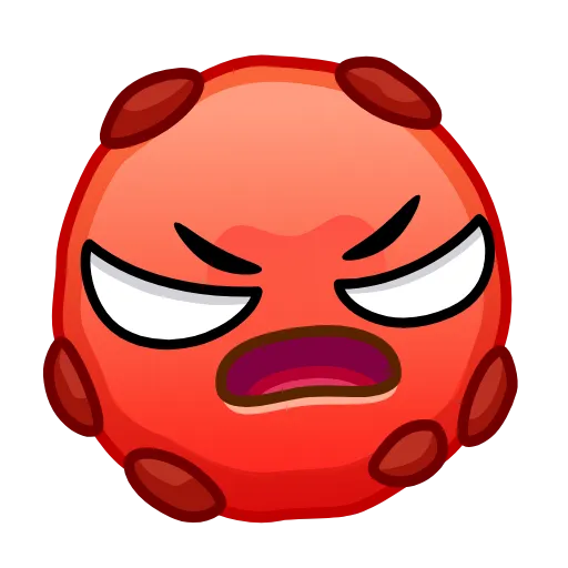 Стикер 29 Cookie Emoji