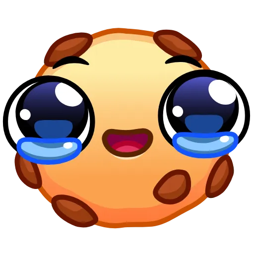 Стикер 27 Cookie Emoji