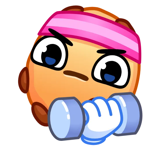 Стикер 37 Cookie Emoji
