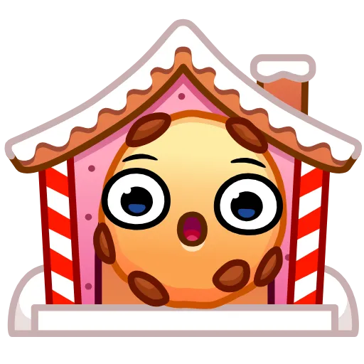 Стикер 40 Cookie Emoji