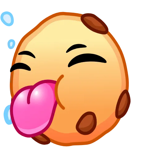 Стикер 20 Cookie Emoji