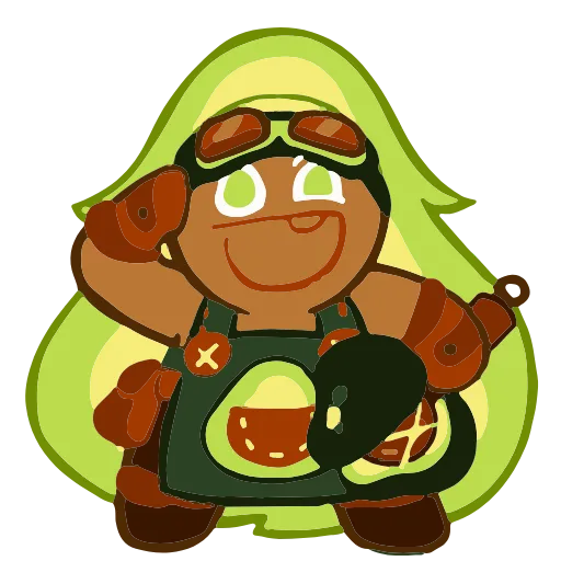 Стикер 55 Cookierun Overbreak