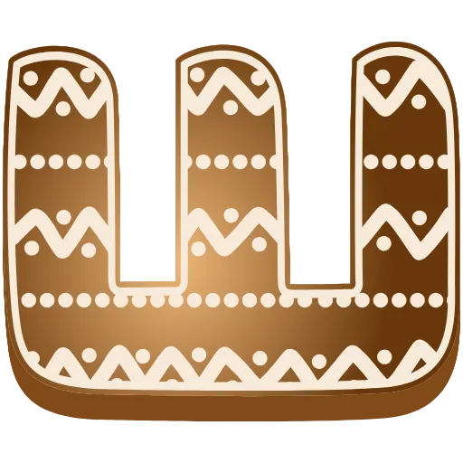Стикер 27 #decor #food #fonts #static #vector #xmas