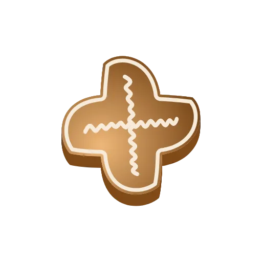 Стикер 50 #decor #food #fonts #static #vector #xmas