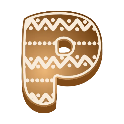 Стикер 19 #decor #food #fonts #static #vector #xmas