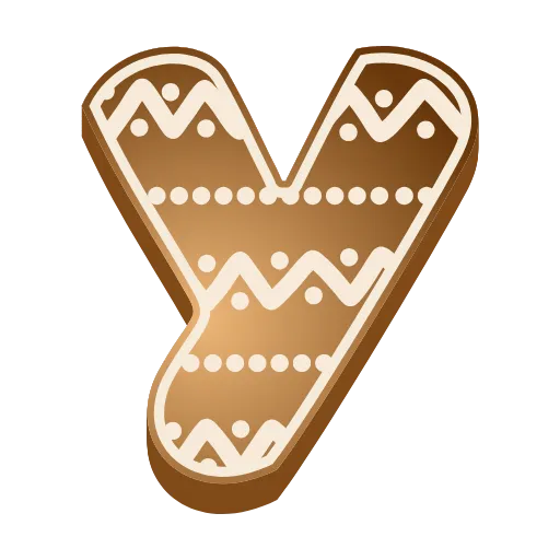 Стикер 22 #decor #food #fonts #static #vector #xmas