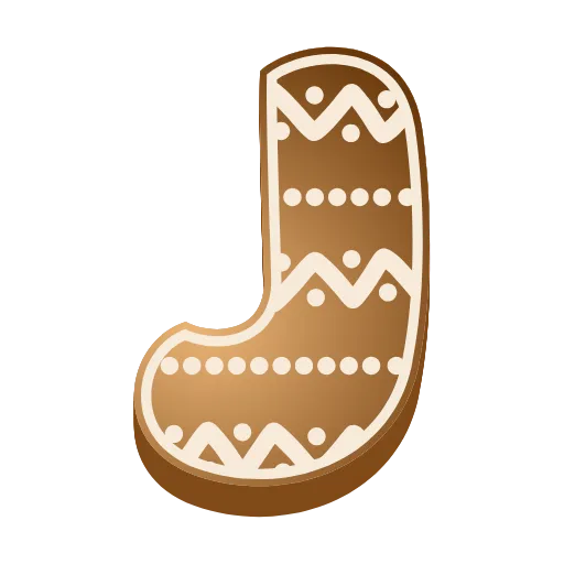 Стикер 60 #decor #food #fonts #static #vector #xmas