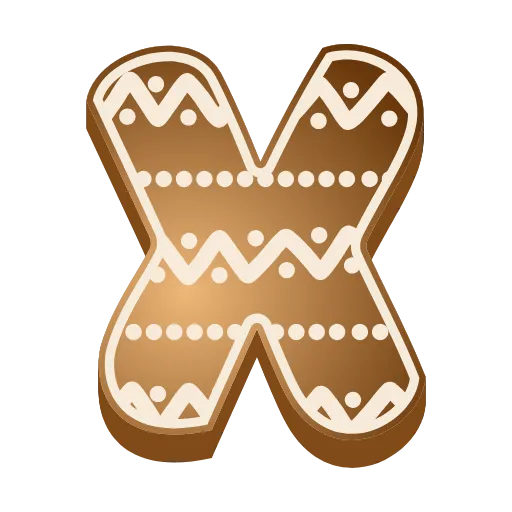 Стикер 24 #decor #food #fonts #static #vector #xmas