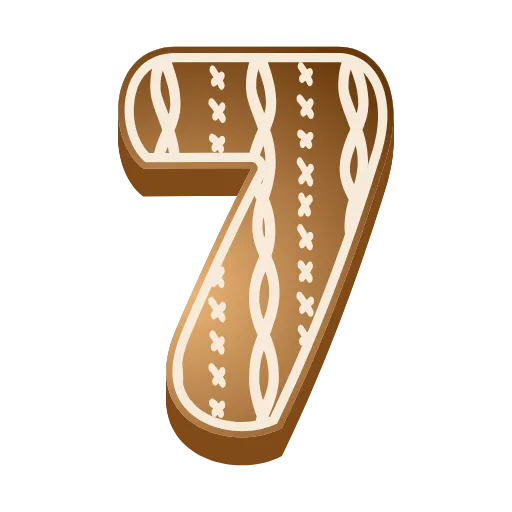 Стикер 46 #decor #food #fonts #static #vector #xmas