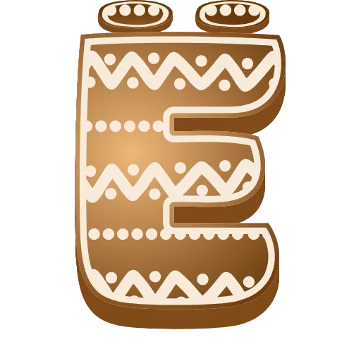 Стикер 8 #decor #food #fonts #static #vector #xmas