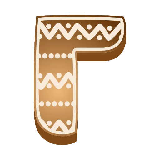 Стикер 5 #decor #food #fonts #static #vector #xmas