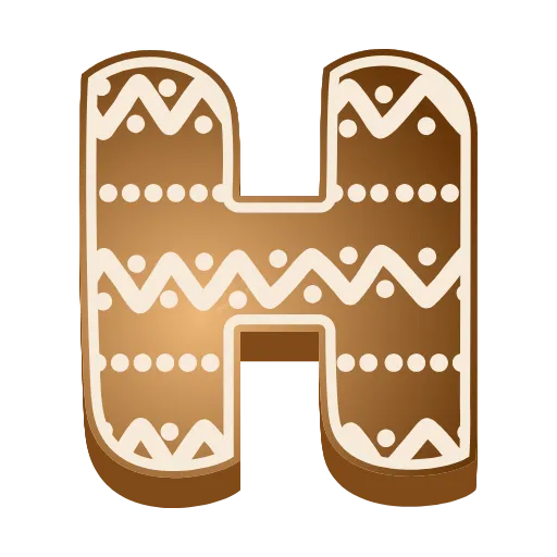 Стикер 58 #decor #food #fonts #static #vector #xmas