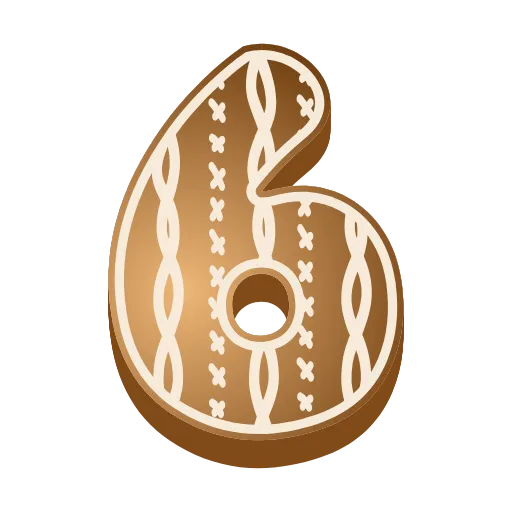 Стикер 45 #decor #food #fonts #static #vector #xmas