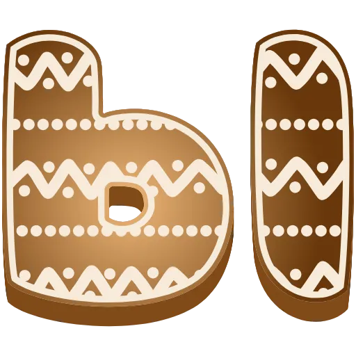Стикер 30 #decor #food #fonts #static #vector #xmas