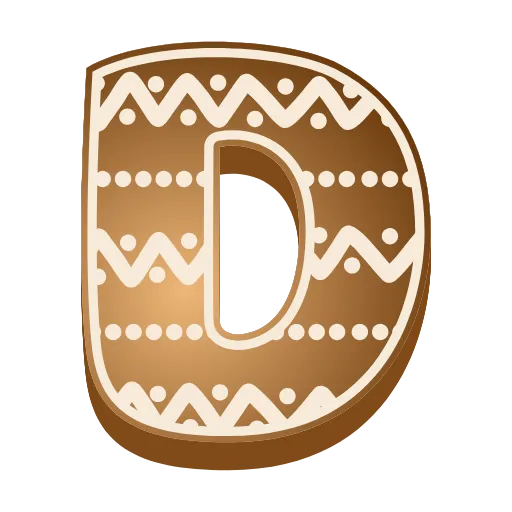 Стикер 54 #decor #food #fonts #static #vector #xmas