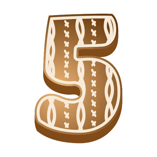 Стикер 44 #decor #food #fonts #static #vector #xmas