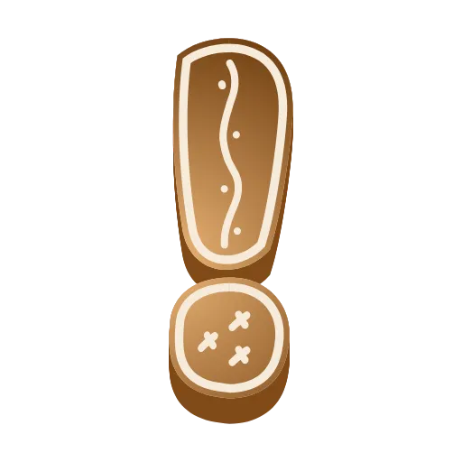 Стикер 39 #decor #food #fonts #static #vector #xmas