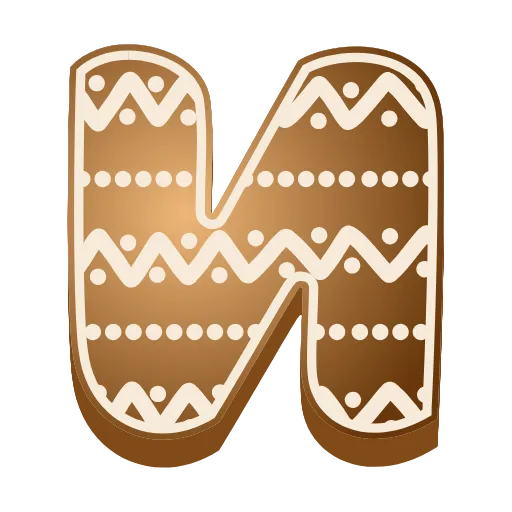 Стикер 11 #decor #food #fonts #static #vector #xmas