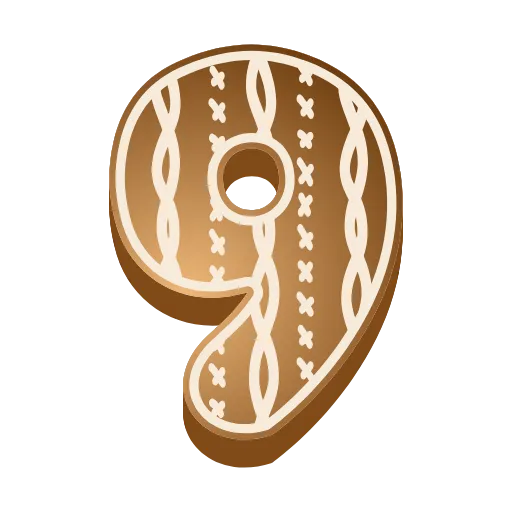 Стикер 48 #decor #food #fonts #static #vector #xmas