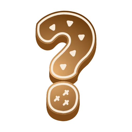 Стикер 38 #decor #food #fonts #static #vector #xmas
