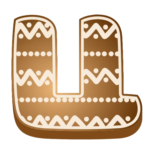 Стикер 25 #decor #food #fonts #static #vector #xmas
