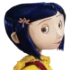 Стикер 18 Coraline 𖦹