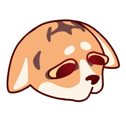 😔 Стикер «Corgi Pembrok Raf» для Telegram