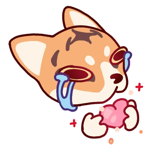 😘 Стикер «Corgi Pembrok Raf» для Telegram