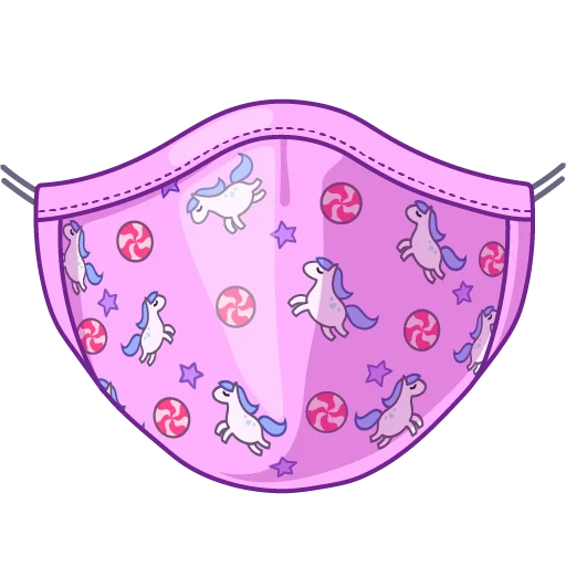 Стикер 19 Add Masks Coronamask