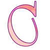 🤩 Эмодзи «Cosmic scar - розовые буквы, русские и английские» для Telegram