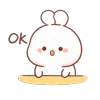 Стикер 28 Cotton Bunny