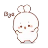 Стикер 35 Cotton Bunny