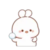 Стикер 21 Cotton Bunny