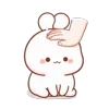 Стикер 17 Cotton Bunny