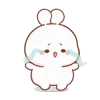 Стикер 8 Cotton Bunny