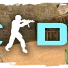 Стикер 60 🎮 Набор эмоджи по игре «Counter Strike CS 1.6»