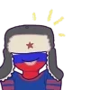 Стикер 41 Country Humans
