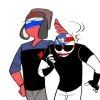 Стикер 60 Country Humans