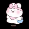 Стикер 20 Couple Bunny