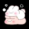 Стикер 31 Couple Bunny