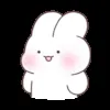Стикер 9 Couple Bunny