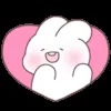 Стикер 24 Couple Bunny